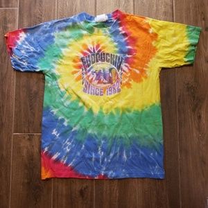 🌈 Vintage Fudpuckers tie dye t-shirt